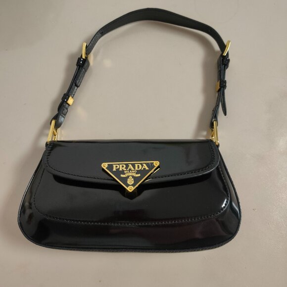 Prada Shiny Leather Bag - Picture 1 of 6
